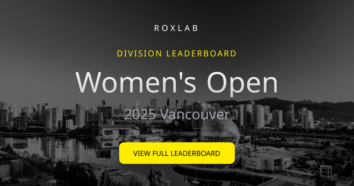 Women's Open · 2025 Vancouver | Roxlab