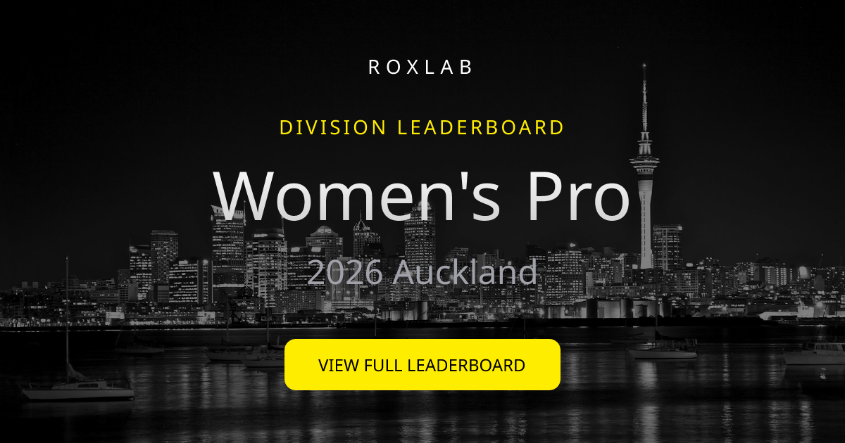 Women's Pro · 2026 Auckland | Roxlab