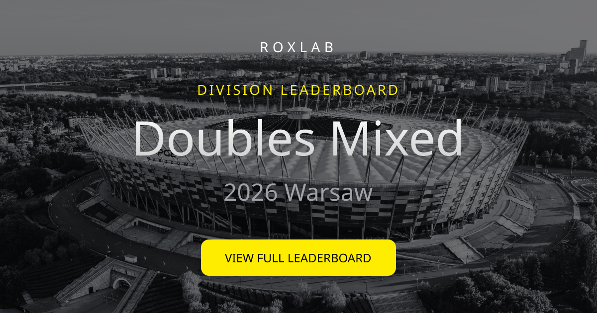 Mixed Doubles · 2026 Warsaw | Roxlab